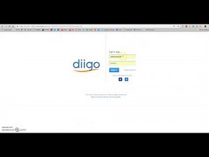 Compartir información de Diigo