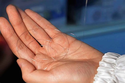 Computer in a Thread: A Fiber Chip as Thin as Human Hair Could Turn Clothes Into Smart Devices