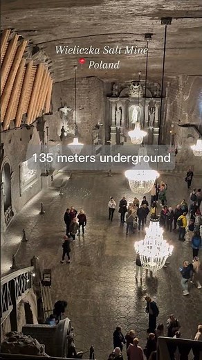 135 Meters Underground: Poland’s Chapel of Salt ✨