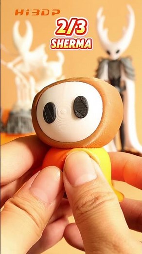 I 3D Printed These Hollow Knight Characters。#3dprinting #silksong #hollowknight