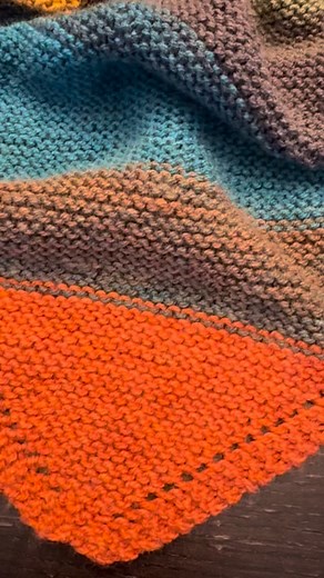 🍂 Finally Fall Knit Shawl! #fiberflux | Fiber Flux