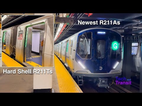 Newest R211As 3430-3434/3545-3549 and R211Ts 4045-4049 on the (G) line