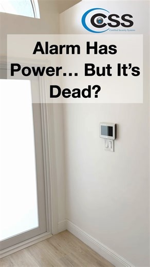 Alarm Has Power… So Why Is It Still Dead?