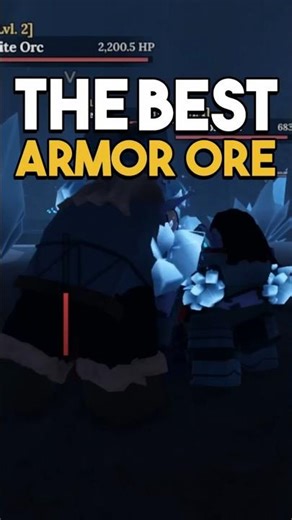 These Best Armor Ores Make You UNKILLABLE in The Forge #Shorts