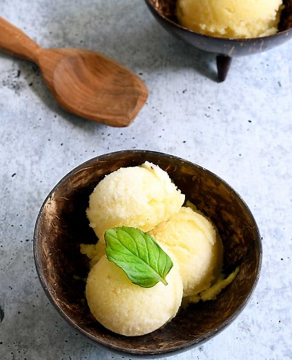 Healthy Ninja Creami Dole Whip Recipe: Vegan, Refined Sugar-Free, No Ice Cream