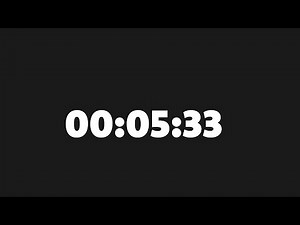 5 Minute 33 Second Timer - (333/36,000)