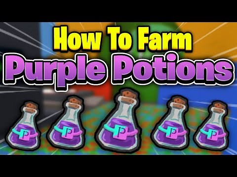 How to Get Purple Potions Fast! [Best Method] - Bee Swarm Simulator