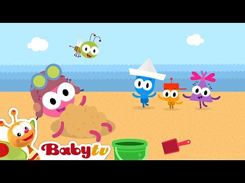 The Choopies Go to the Beach! | Summer Playtime | Kids Cartoons | BabyTV