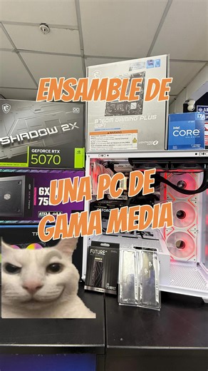 651 reactions · 38 shares | Te mostramos los componentes que trae una Pc de gama media #cybercat #pcgamer #gaming #pcgaming #pc #gamingpc #intel #msi #5070 #tarjetadevideo | Cybercat S.A.C- Tienda de Cómputo | Facebook