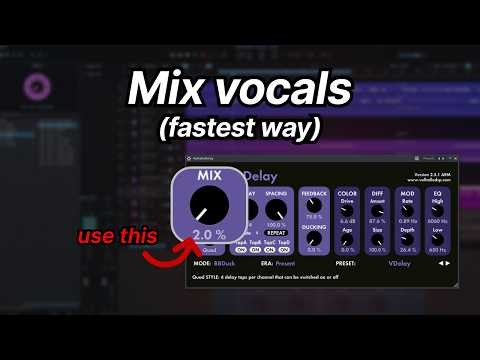 The Fastest Way to Mix Vocals in Logic Pro