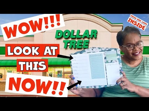 🌟DOLLAR TREE 2024 PLANNER MAKEOVER🌟 grab some before they are gone!