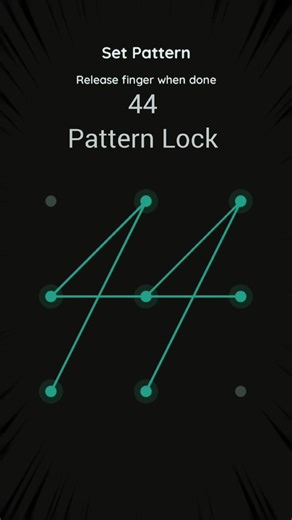 44 pattern lock, 44 password, 44 pattern lock kaise banaen,