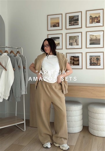 My most worn lounge sets!!! On my Amazon ‘loungewear’ list 🤎 these are truly like Aritzia quality and style for so much less. I live in loungewear and these are my favorite affordable lounge sets I have in so many colors now!!! #loungewear #aritziastyle #aritzia #affordablefashion #tiktokmademebuyit
