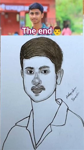 Easy Boy Face Drawing Step by Step ✏️ | Beginner Friendly #shorts #sketch #drawing #viral #youtube