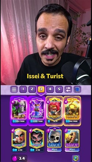 5 ترکیب برتر کلش رویال 👑🚨 #clashroyale