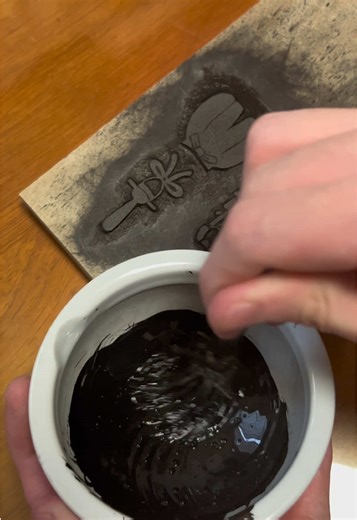 Hina Doll Kimono Ink-Printing Process