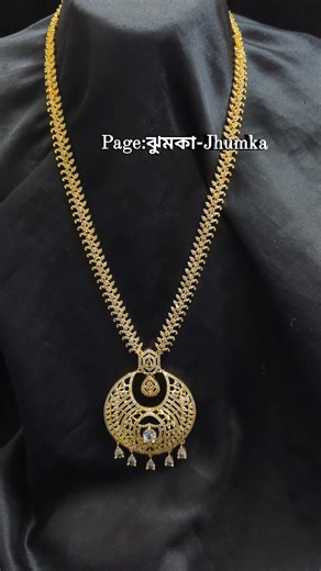 76K views · 898 reactions | Exclusive Diamond cut Shita... Golden base Premium quality ✅ | ঝুমকা-Jhumka | Facebook