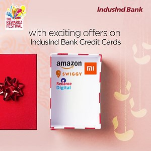 140K views · 214 reactions | The IndusInd Bank Rewardz Festival is back. #BankOnHappiness by sending an SMS ‘JOIN’ on 5676757 and receive offers on your favourite brands using your IndusInd Bank Credit Card. #indusindbank #rewards #festival #brands #offers | IndusInd Bank | Facebook
