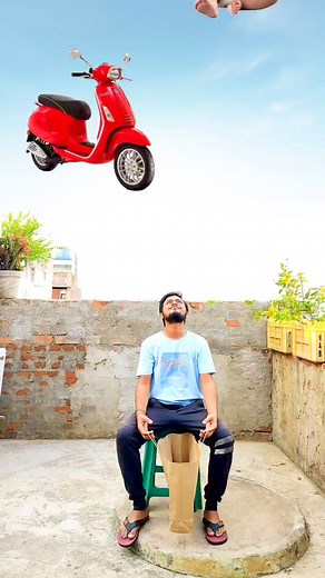 Flying crying babies Catching vs Scooter, roaster vs dog & lizard - Funny vfx magic 😄 #comedy #editing #reels #viral #trending #vfx #game #funny #magic #fun #explore #foryou | Ayan mechanic