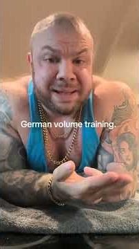 German volume training build muscle fast! #bodybuilding #gym #gymtok #bodybuilders #gymbro