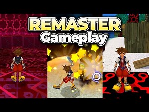 Kingdom Hearts Re:Coded Remastered Gameplay - HD Graphics Overhaul
