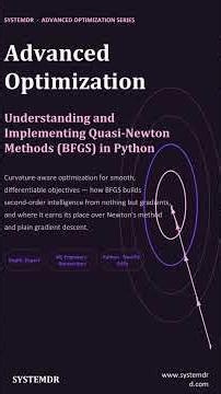 Master Quasi-Newton Optimization with Python