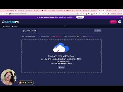 How To Upload A Video Into ScreenPal For Beginners