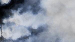 Realistic 3D Clouds VFX Overlay in 4K Apple ProRes Seamless Loop