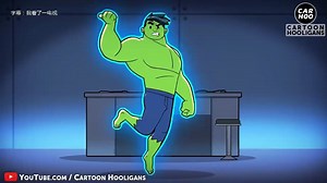 【流氓卡通】钢铁侠偷懒。。嗨 布鲁斯 舞跳的不错！！！