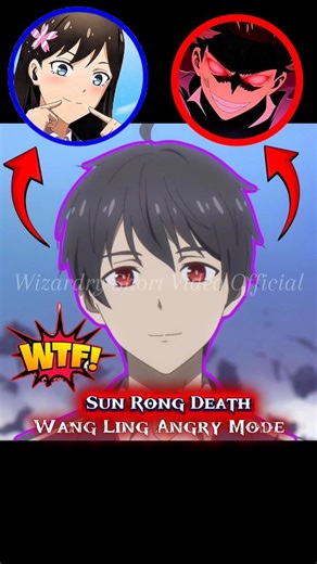 Sun Rong Death🥶Wang Ling Angry Mode💀[AMV 4K Edit]#short#shorts#wangling