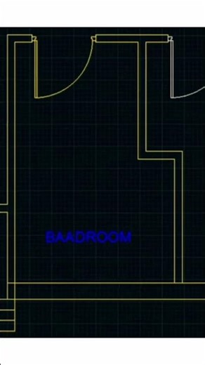 Title ''let me show you how to draw doors and windows instantly using Yqarch #autocad #yqarch#doors