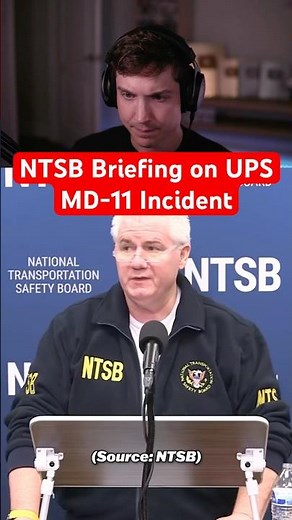 NTSB Briefing on UPS MD-11 Incident
