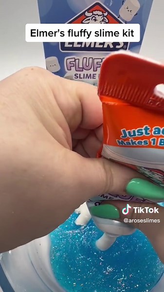 Elmer's Fluffy Slime Kit Review