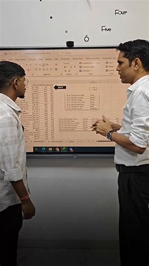 Satish Dhawale Skill Course on Instagram: "Excel ki kamal ki trick😲🔥 #satishdhawale #excel #exceltricks #DataSkills #DataAnalyst"