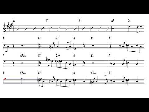 When The Saints Go Marching In Traditional Tenor Sax