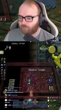 How To Shadow Temple BK Skip w/ Bombs | #ocarinaoftime #randomizer #glitch