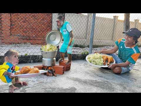 Buem Secretly Goes Market, Asks CUTIS Cook Vietnamese Chicken Rice for Dad