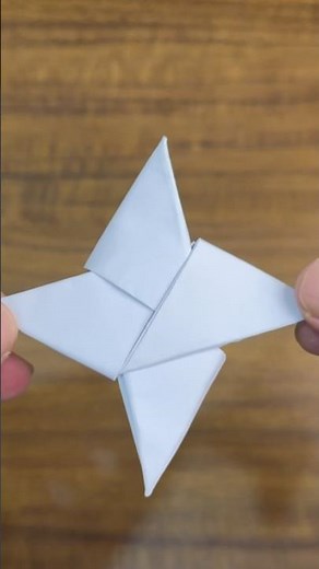 How to Make a Ninja Star from ONE Sheet of Paper (Easy & Flies Well!)