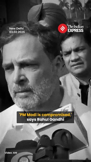 "PM Narendra Modi has sold your hard work in US trade deal because he is compromised," says Rahul Gandhi. After Rahul Gandhi was stopped for the 2nd day from speaking on ex-Army chief Naravane's book on India-China standoff, he said outside the Parliament that "Narendra Modi is compromised". The Leader of Opposition alleged that Modi has "sold the country". Referring to the #JeffreyEpstein files, Rahul said there's a lot that concerns India and is yet to be released. Rahul Gandhi added that ther