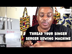 Master Threading Your Singer Serger sewing Machine: LIVE