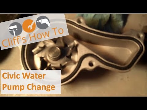 2005-2011 Civic Water Pump Removal and Install