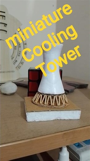 Ongoing Miniature cooling tower🔥🔥#miniature #shortsfeed #viralshorts #shorts