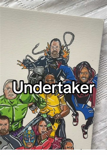 Replying to @bigREDtyranno Ghost rider! As undertaker? #undertaker #ghostrider #wwe #marvelstudios #drawings