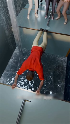 the human Bridge that Saved 20 lives☺