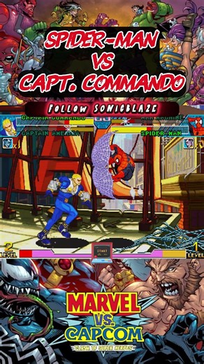 SPIDER-MAN interrupts CAPTAIN COMMANDO 🕷️🌟