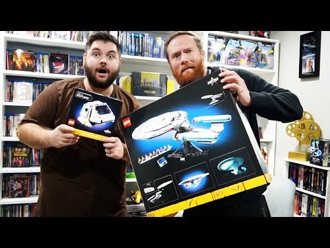 Building the LEGO Enterprise Set LIVE!