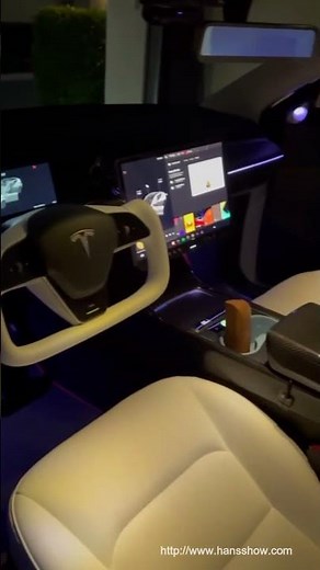 Tesla model S refresh 2.0 power frunk with auto open by hansshow