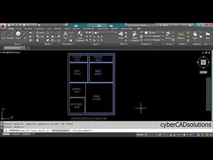 How to Stretch And How to Break Objects in AutoCAD
