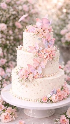 Butterfly Wedding Cake