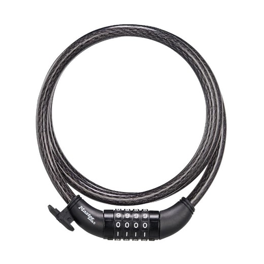 Check The Home Depot's Q&A Before Buying: Master Lock Bike Lock Cable with Combination, Resettable, 5 ft. Long